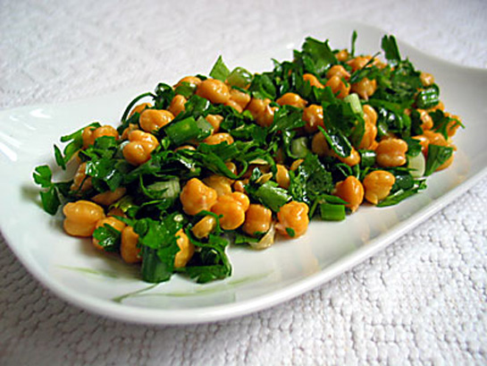 Nohutlu Maydanozlu Salata Tarifi